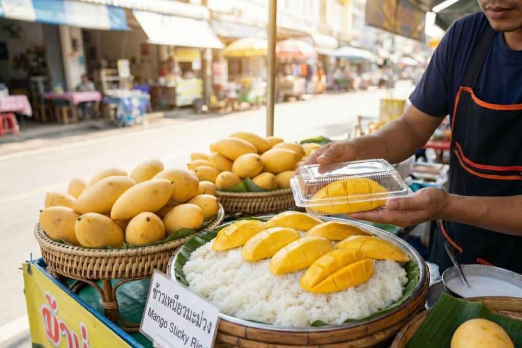 Mango sticky rice