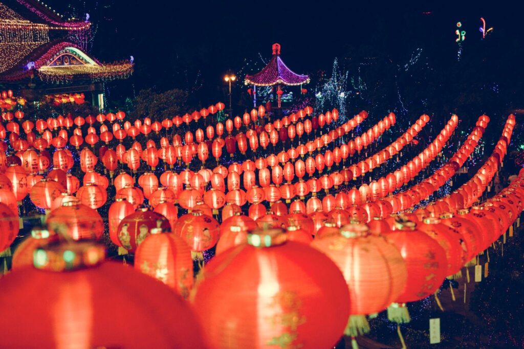 Celebrate of Chinese lantern festival