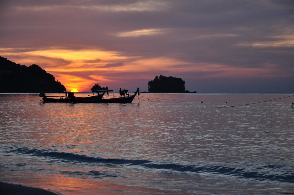 Nai Yang beach sunset