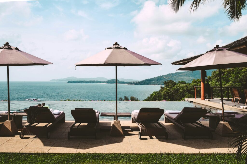 View of the Andaman Sea in Phuket