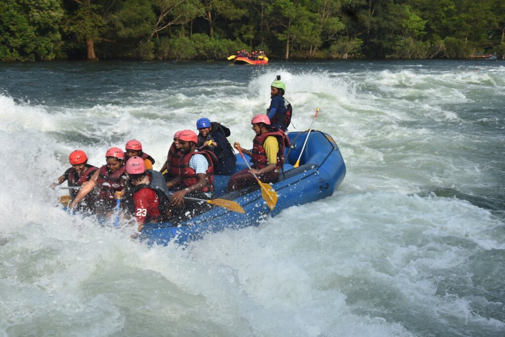 water rafting